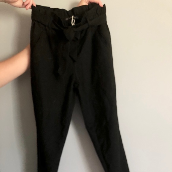ZARA PAPERBAG DRESS PANTS - Picture 2 of 3